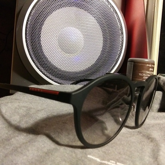 Prada Linea Rossa 01S Matte Black Sunglasses - Picture 6 of 7